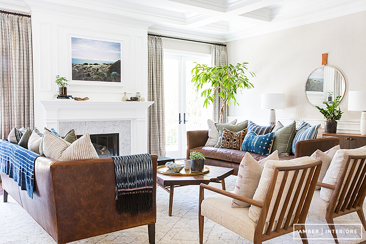 boho/transitional dining room